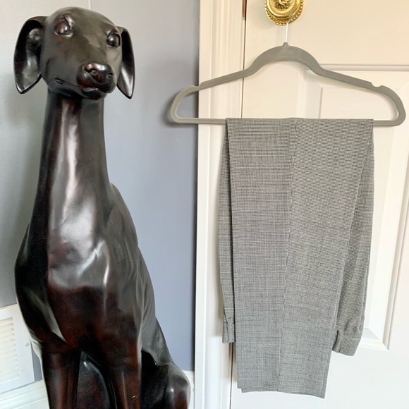 Escada Pants - Vintage Black and White Escada Trousers Size 36